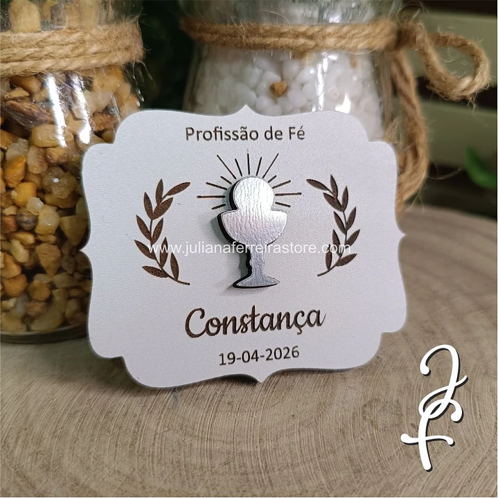 Recuerdo para Comunión con Cáliz y Hostia 9