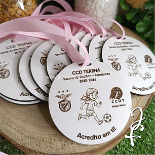 Medalha Futebol Feminino Formação