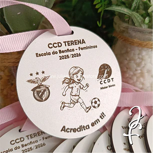 Medalha Futebol Feminino Formação