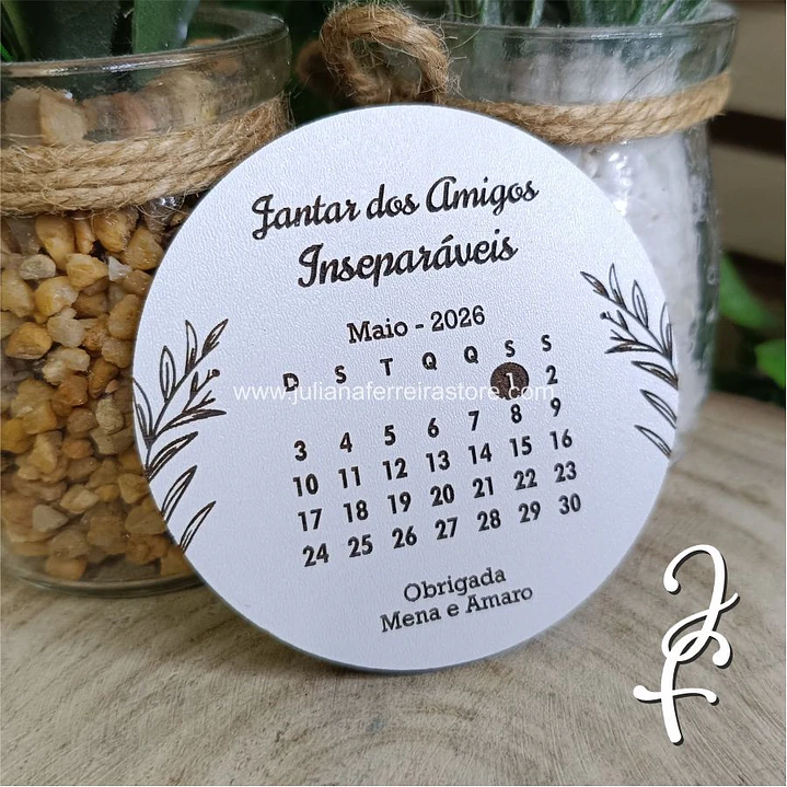 Magnético Calendário 3