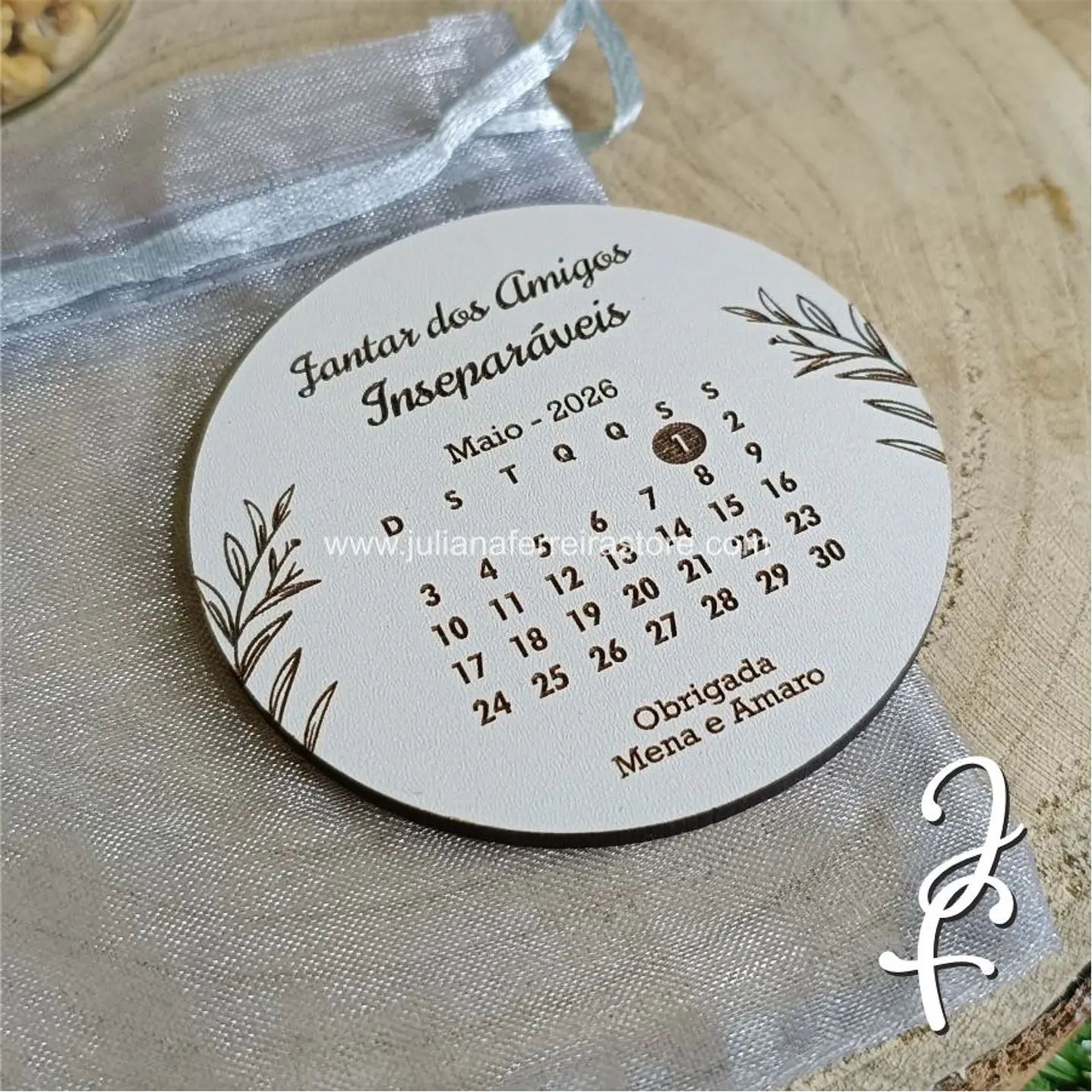 Magnético Calendário 4