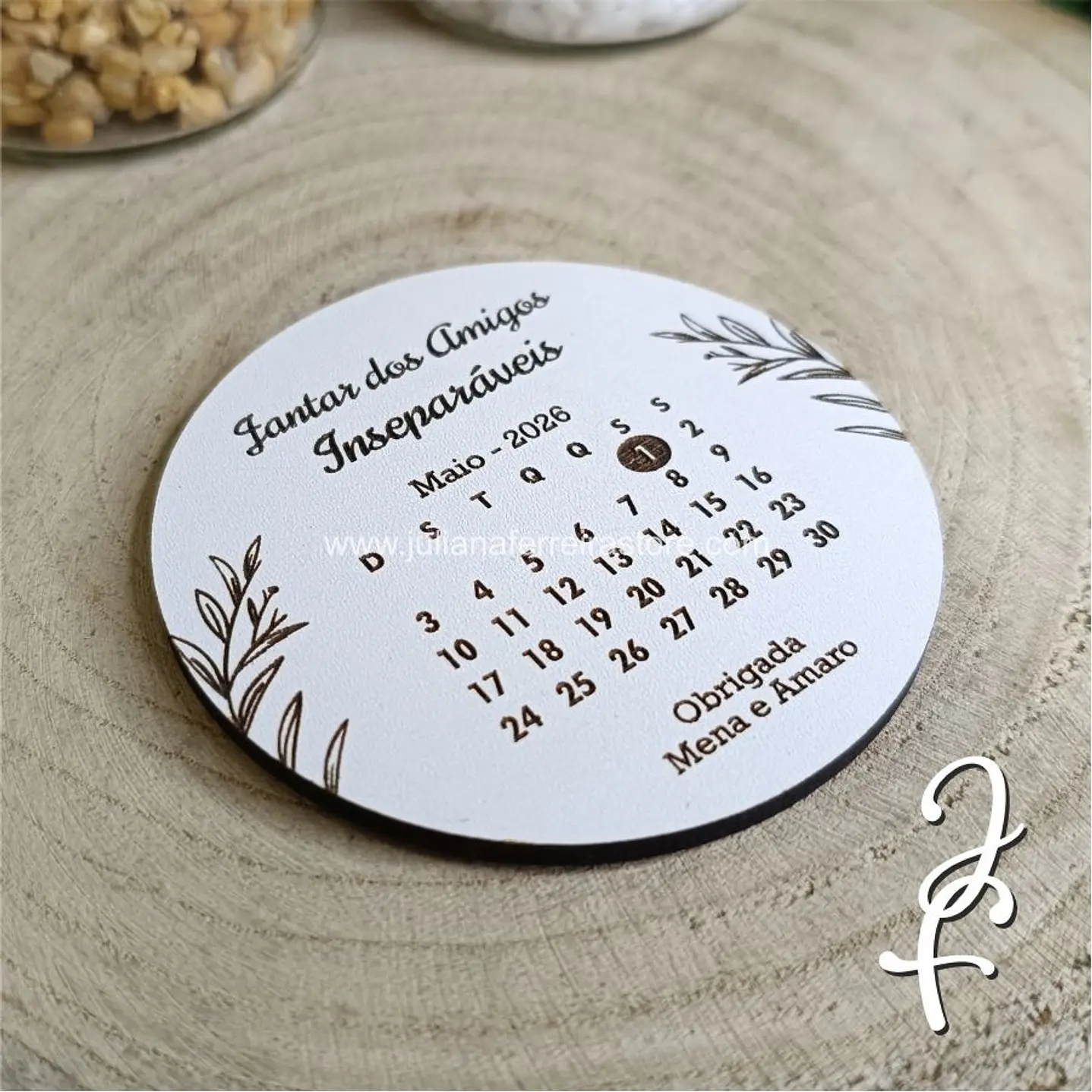 Magnético Calendário 1