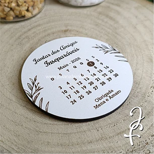 Magnético Calendário