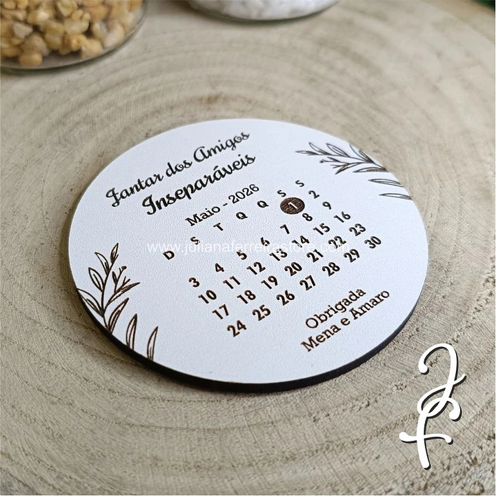 Magnético Calendário 1