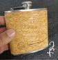 Garrafa de Whisky de Bolso Personalizada  Cortiça - Miniatura 2