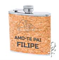 Garrafa de Whisky de Bolso Personalizada  Cortiça - Miniatura 1
