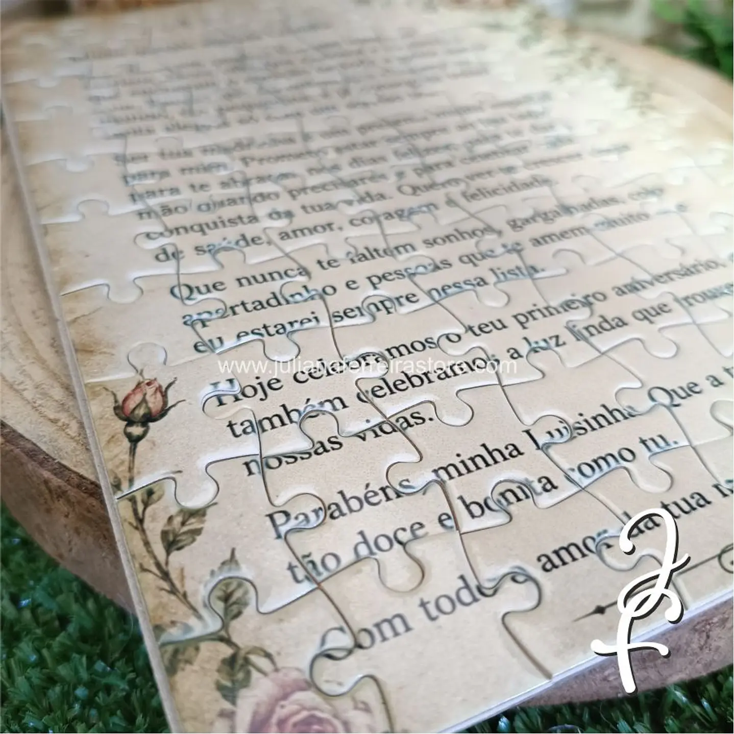 Puzzle A5 80 Peças Personalizado 4