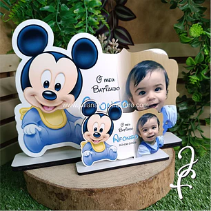 Lembrança GRANDE Mickey Cores e Fotografia