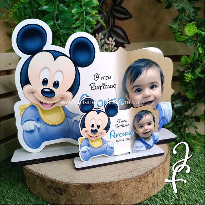 Lembrança GRANDE Mickey Cores e Fotografia 1