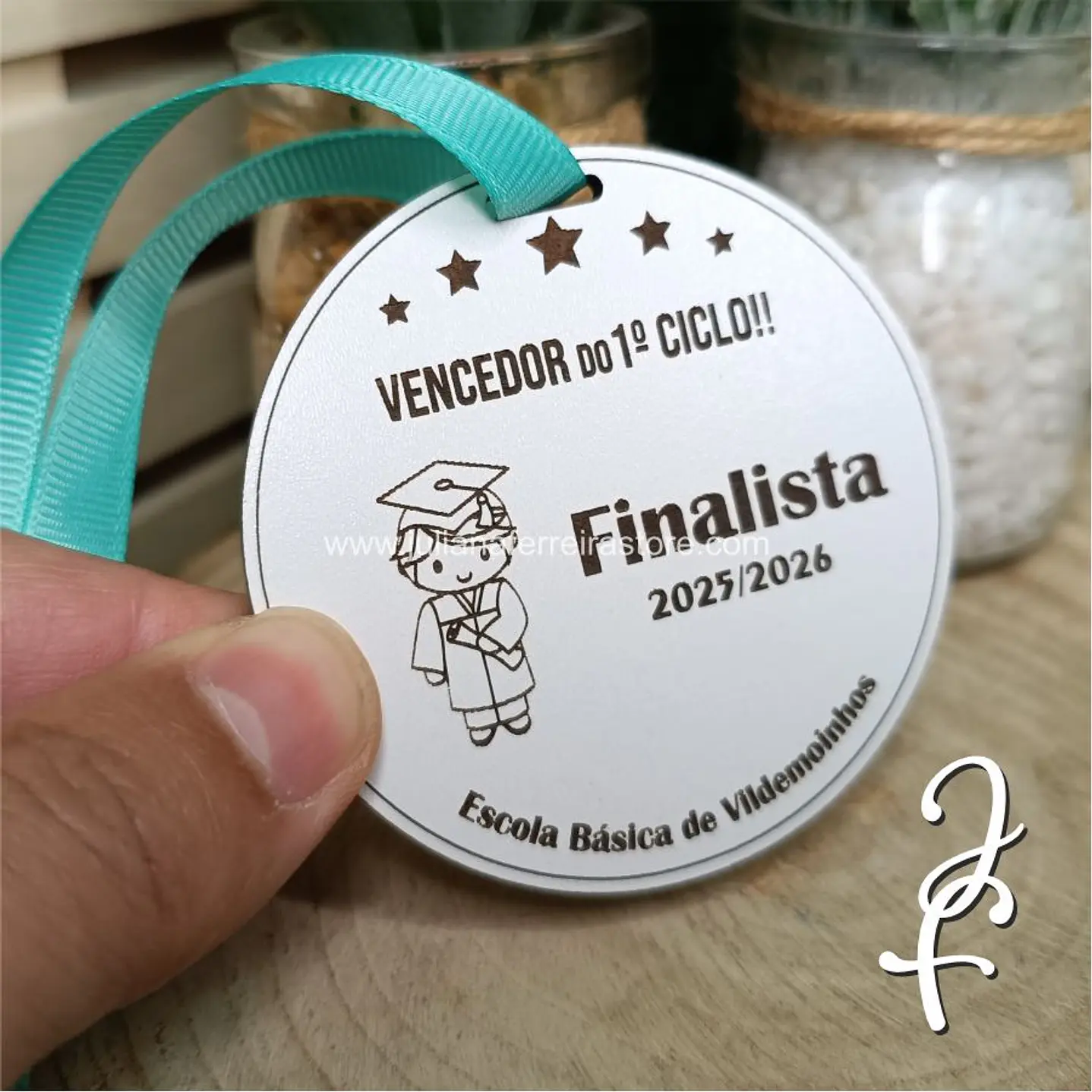 Medalha Finalistas Redonda 5