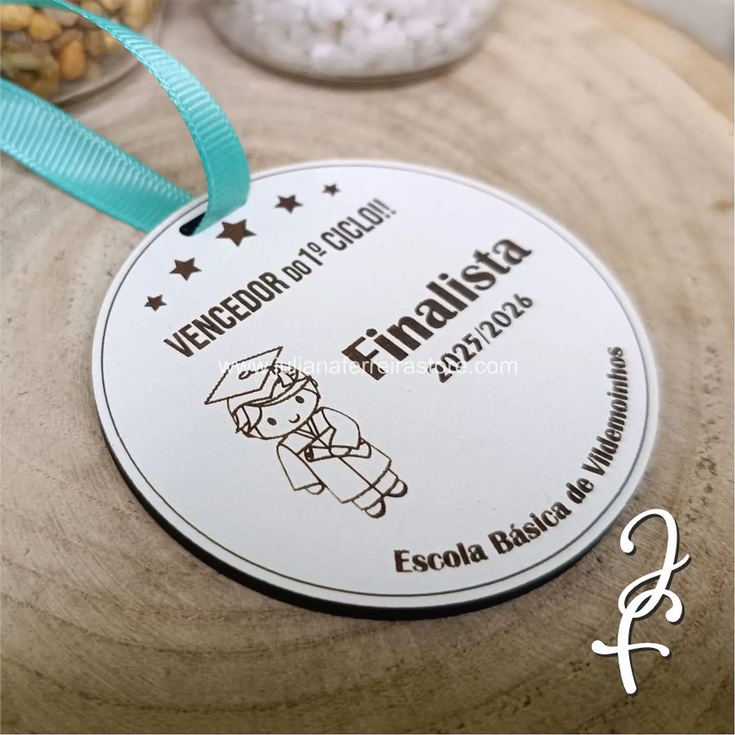 Medalha Finalistas Redonda 6