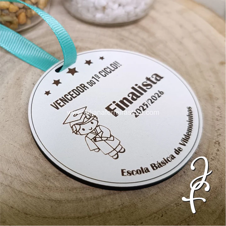 Medalha Finalistas Redonda 6