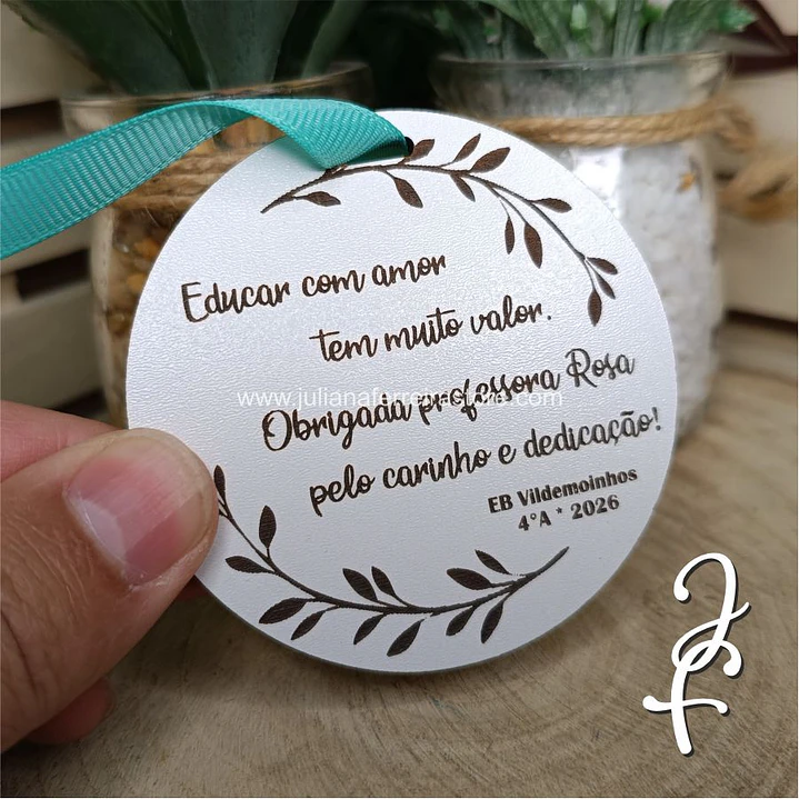 Medalha Finalista Dedicatória 3
