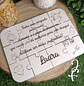 Puzzle convite Padrinhos Batismo - Miniatura 7