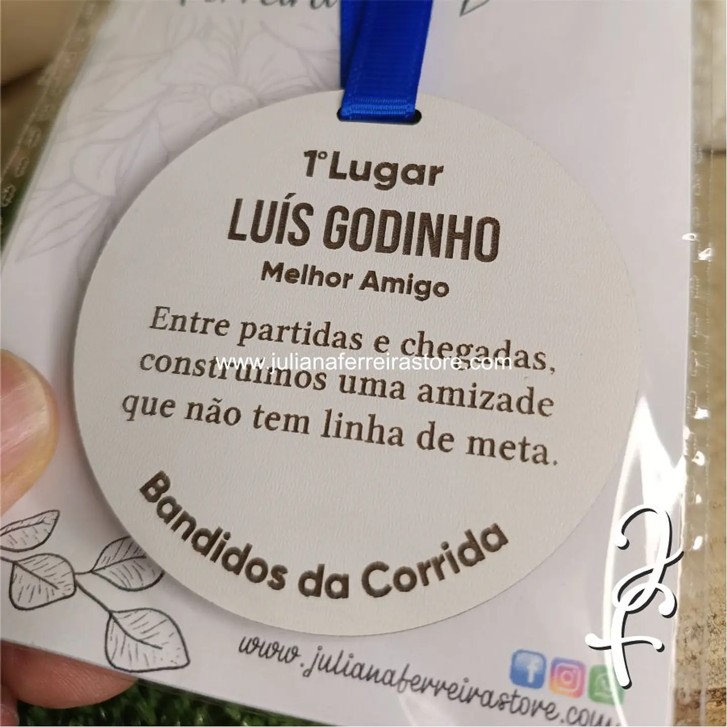 Medalha Simples com Texto 2