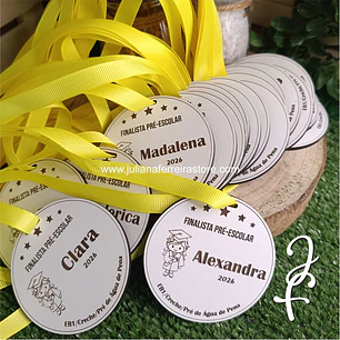 Medalha Finalistas Redonda