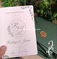 Convite Casamento Folhas Eucalipto - thumbnail 2