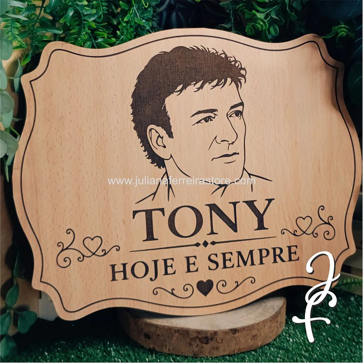 Placa Tony Carreira 1