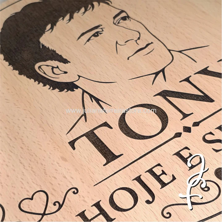 Placa Tony Carreira 2