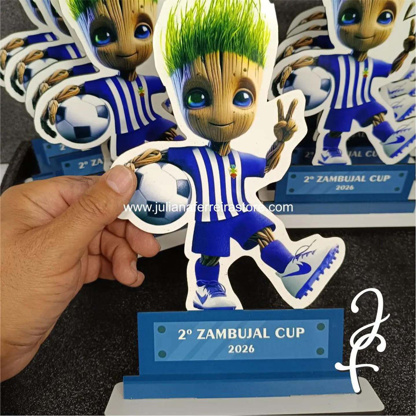 Troféu Mascote Clube Futebol 7