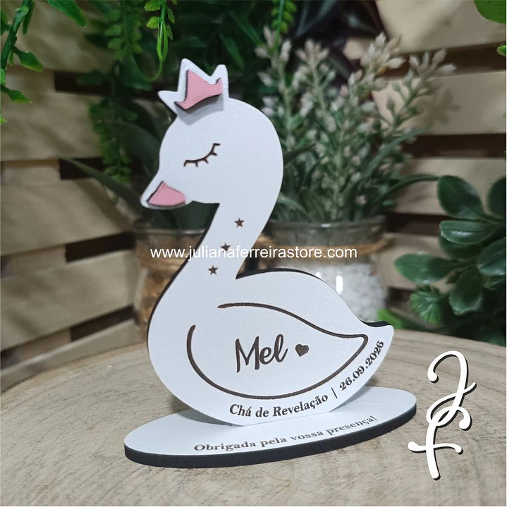 Swan-shaped souvenir 1