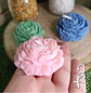 Vela Flor Peónia - Thumbnail 4