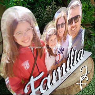 Moldura Foto Familia
