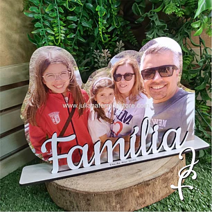 Moldura Foto Familia