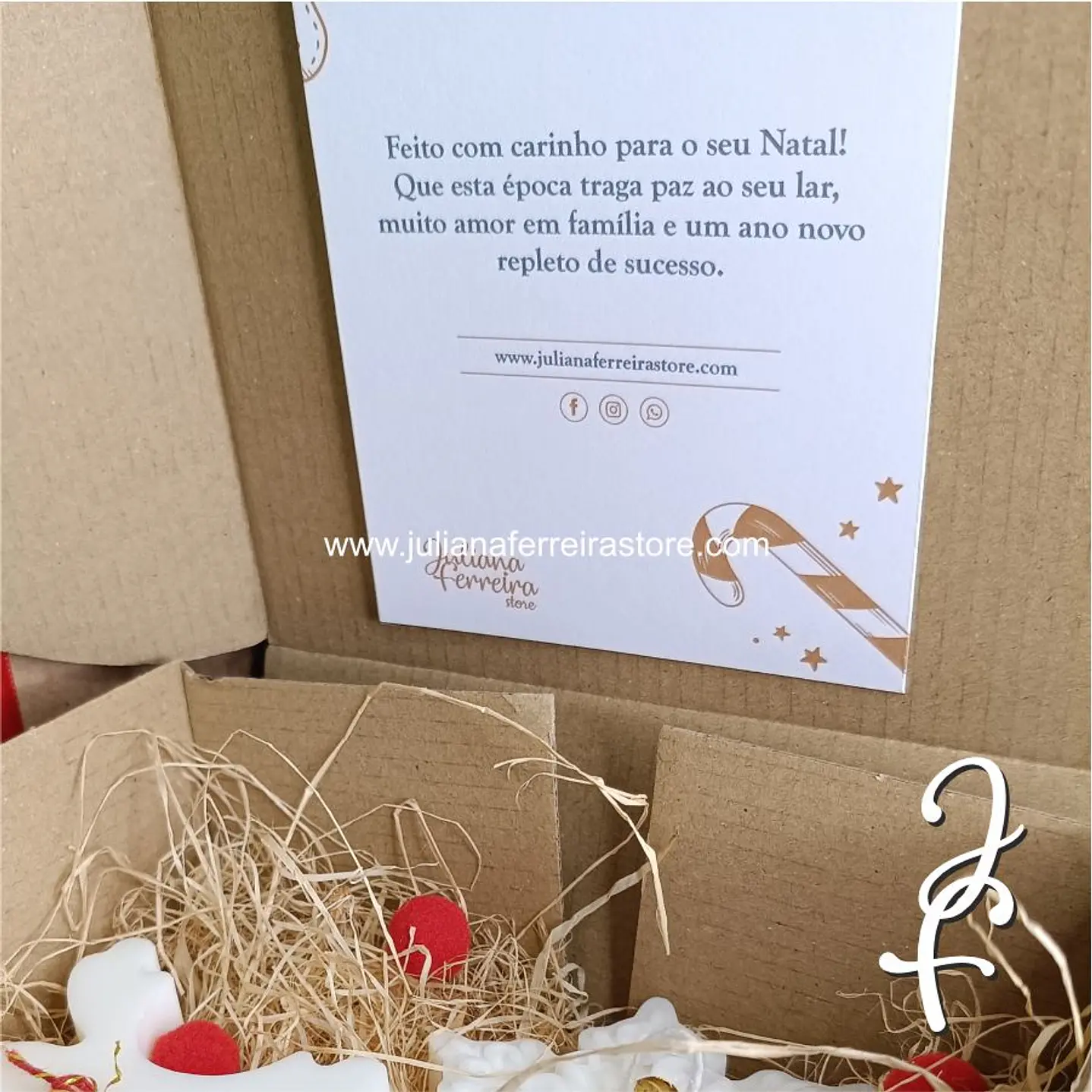 Conjunto 3 velas de natal 7