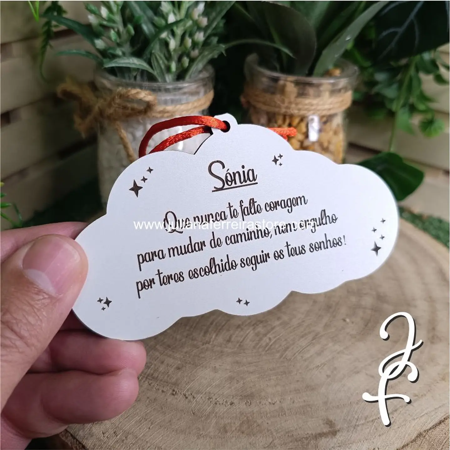 Enfeite Nuvem para Pinheirinho 6