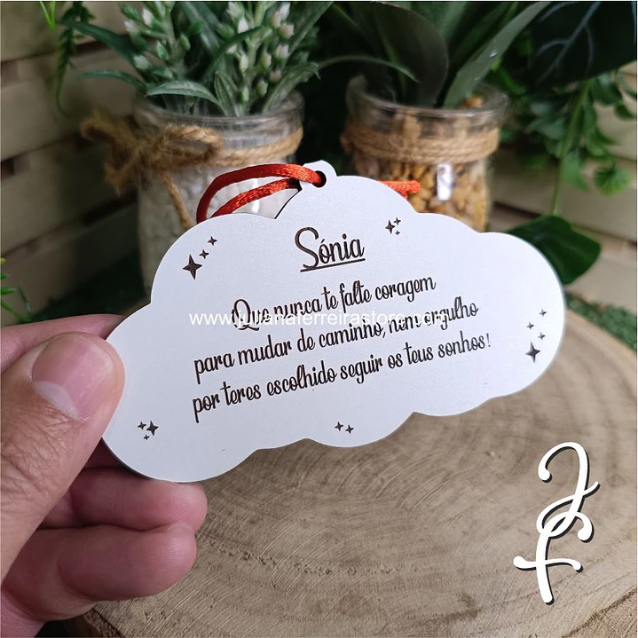 Enfeite Nuvem para Pinheirinho 6