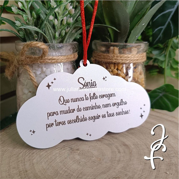 Enfeite Nuvem para Pinheirinho 4
