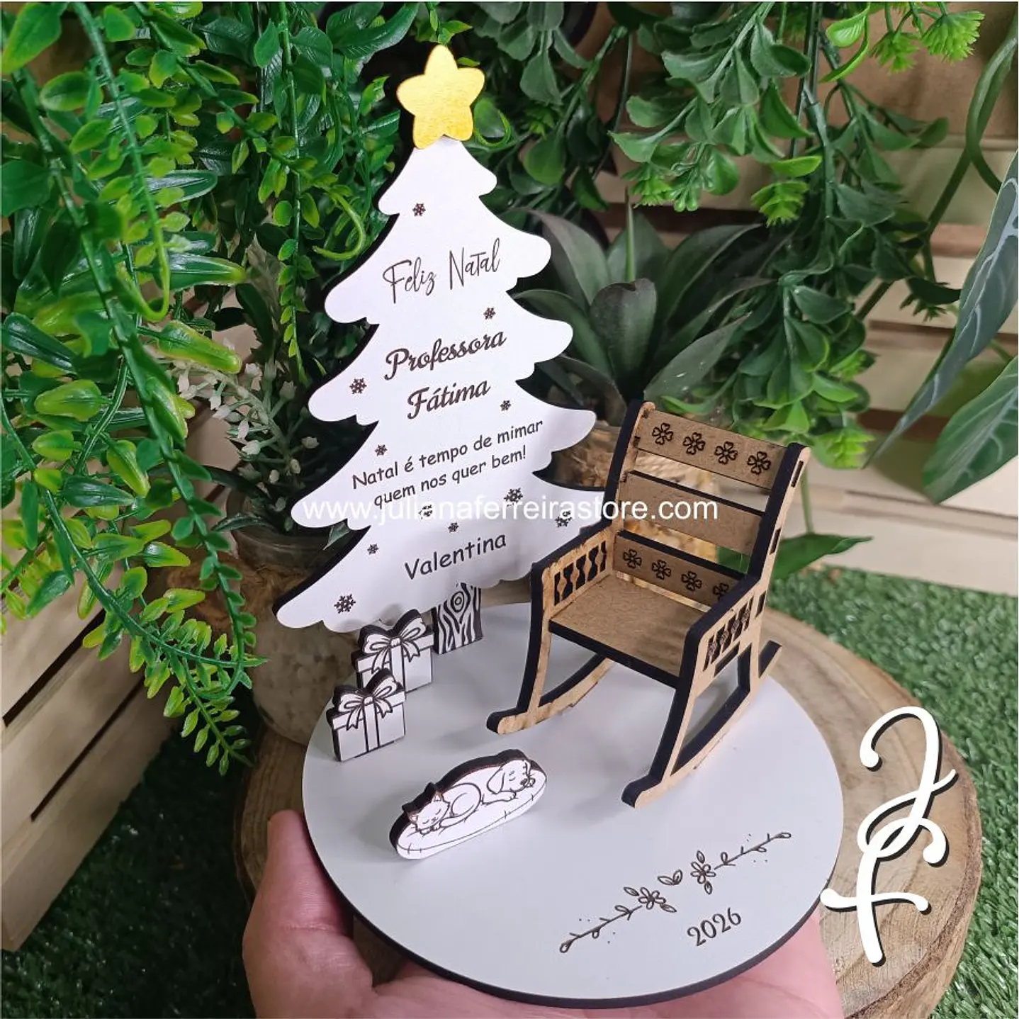 Cenário de Natal Personalizado 3