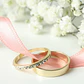 Wedding rings with white diamonds - thumbnail 1