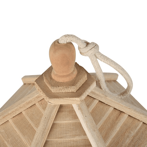 Pompotops Outside Wooden Bird House for Small Bird Chickadees Sparrows 7