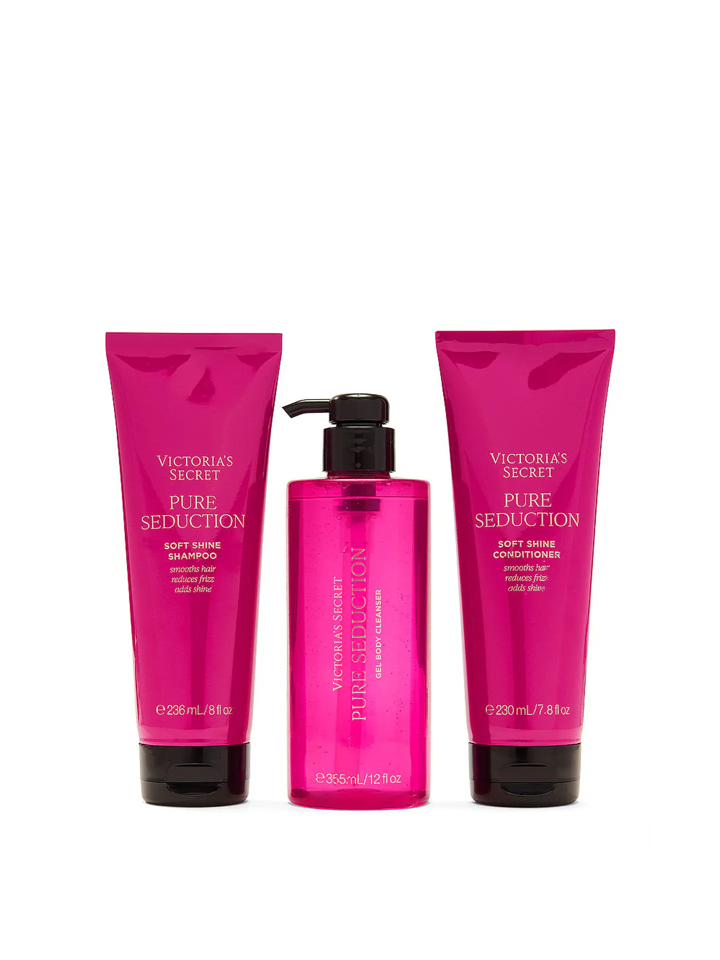Pure Seduction Shower Gift Set ft. Shampoo, Conditioner, & Cleanser 1