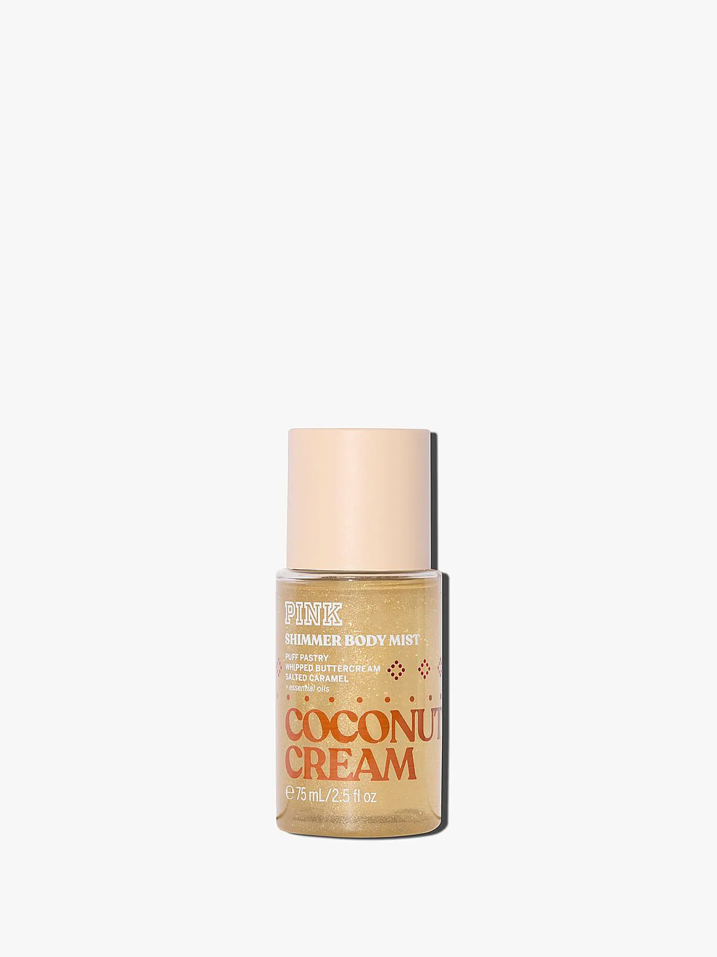 Coconut Cream Mini Shimmer Body Mist 1