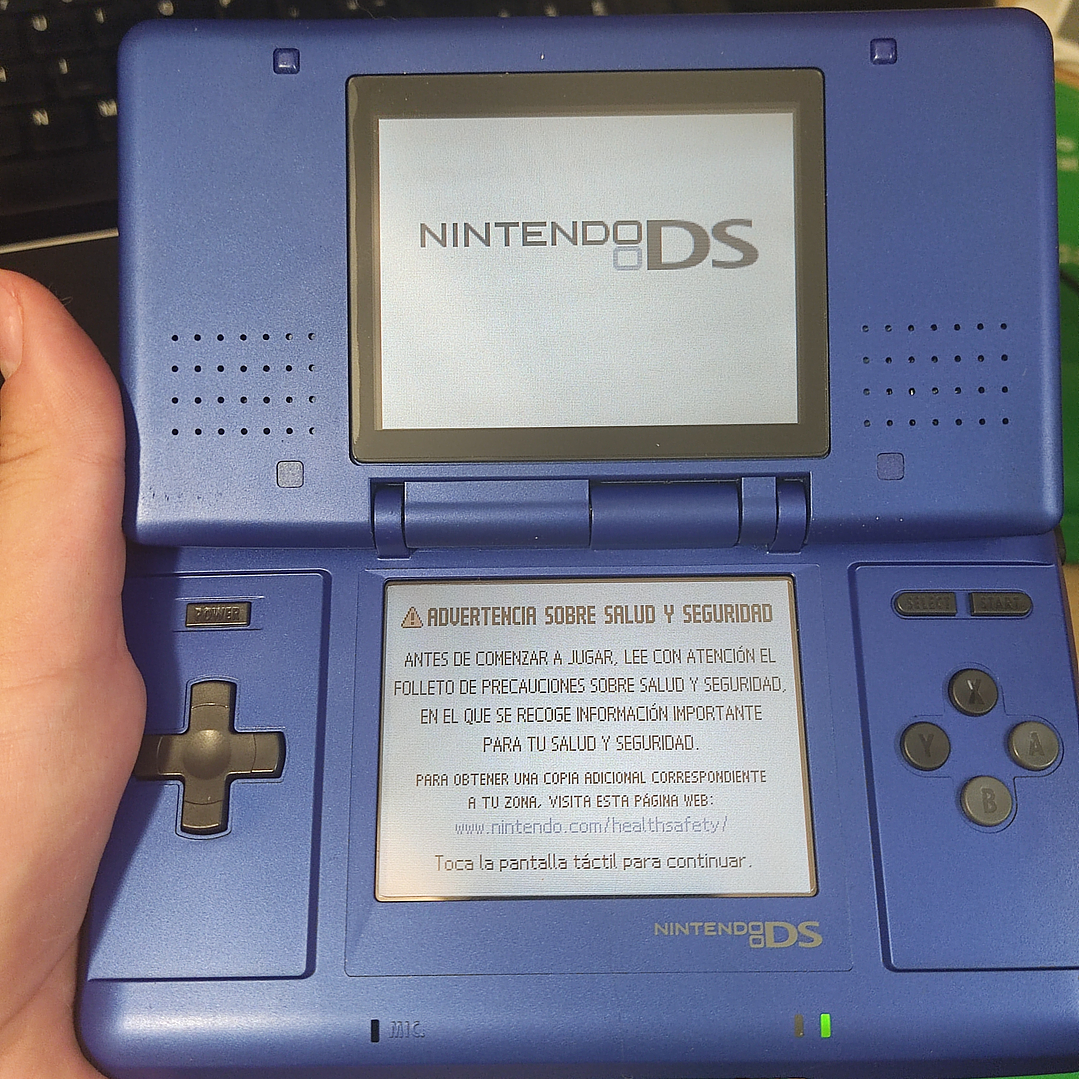 Nintendo DS Fat Americana Azul Metálico 5