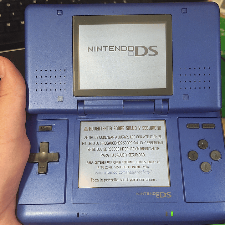 Nintendo DS Fat Americana Azul Metálico 5