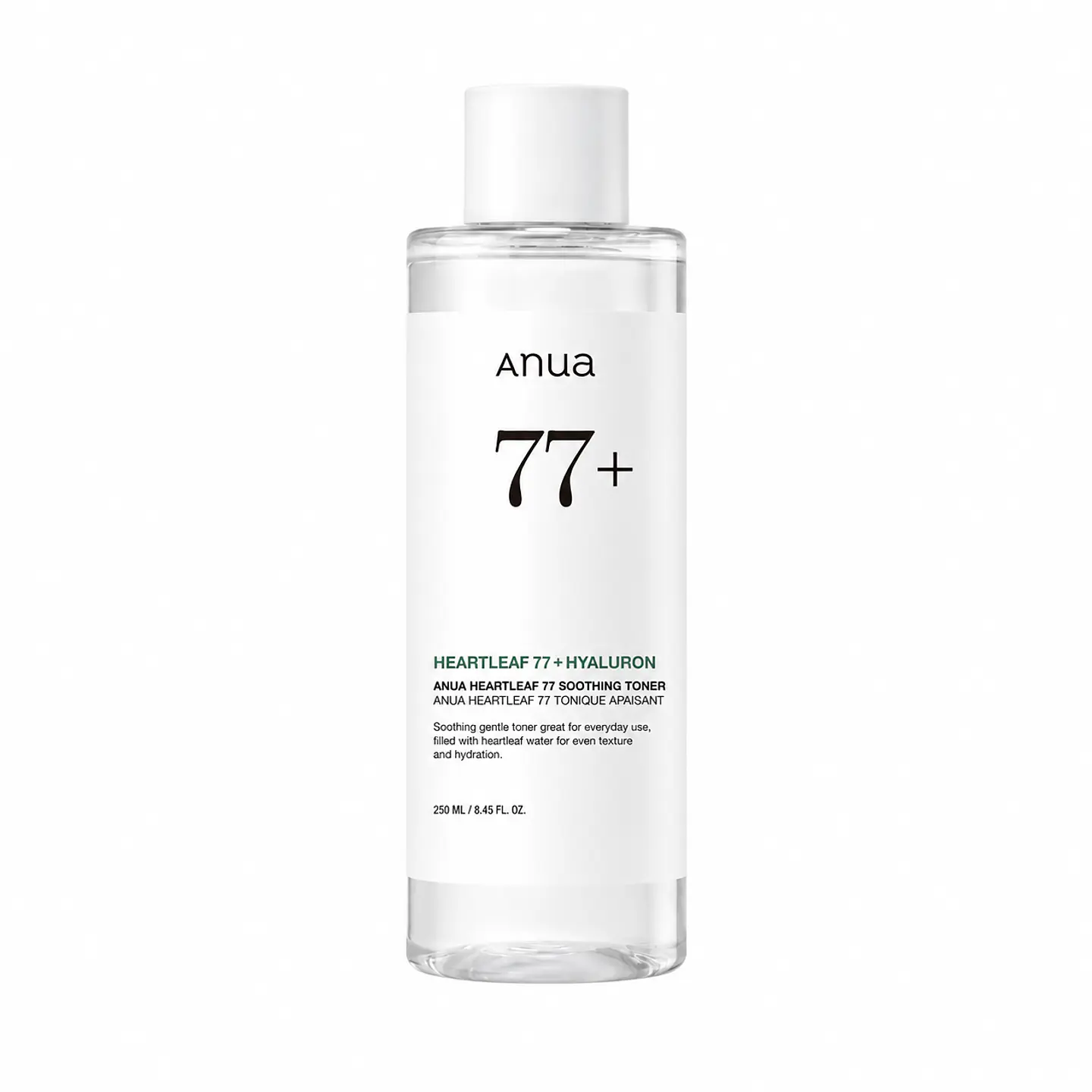 Anua – Heartleaf 77 + Hyaluron Soothing Toner, 250ml 1