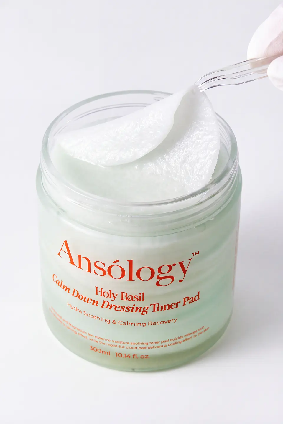 ANSOLOGY Holy Basil Calm Down Dressing Toner Pad 50 pads / 300 ml 2