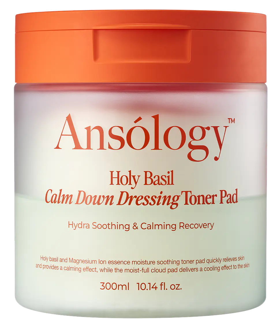 ANSOLOGY Holy Basil Calm Down Dressing Toner Pad 50 pads / 300 ml 1