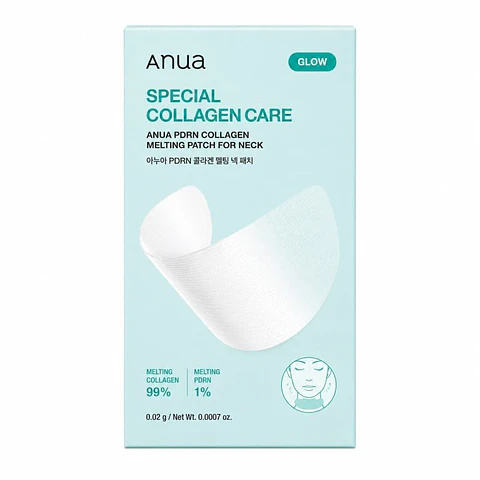 Anua PDRN Collagen Melting Neck Patch (4 unidades)