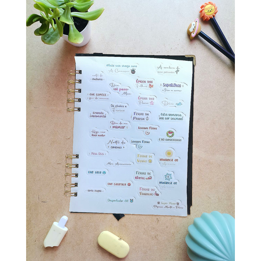 Autocolantes Agendas 2