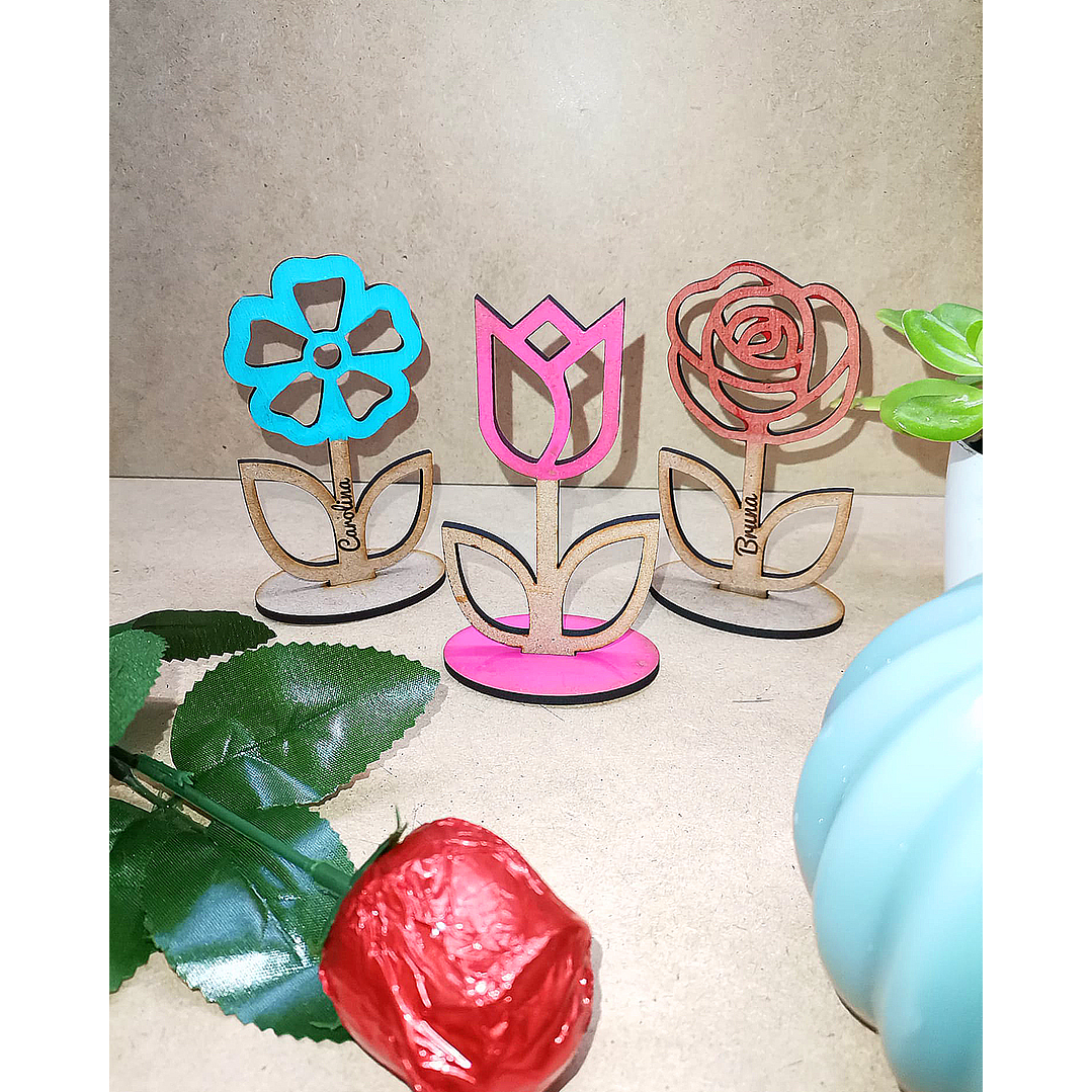 Flor de Madeira Pequena 1