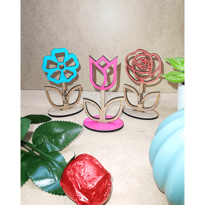 Flor de Madeira Pequena 1