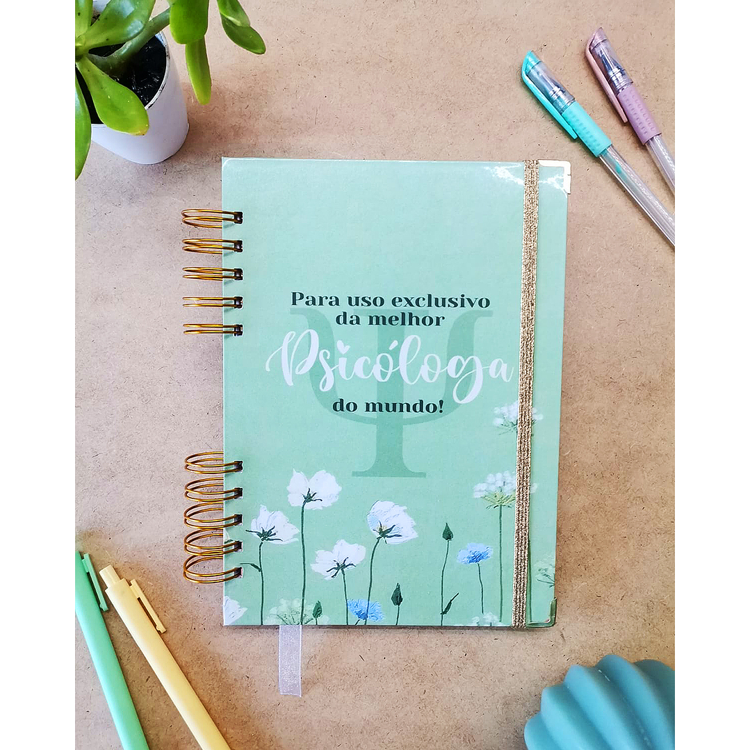 Caderno Personalizado - Tema Psicóloga 1