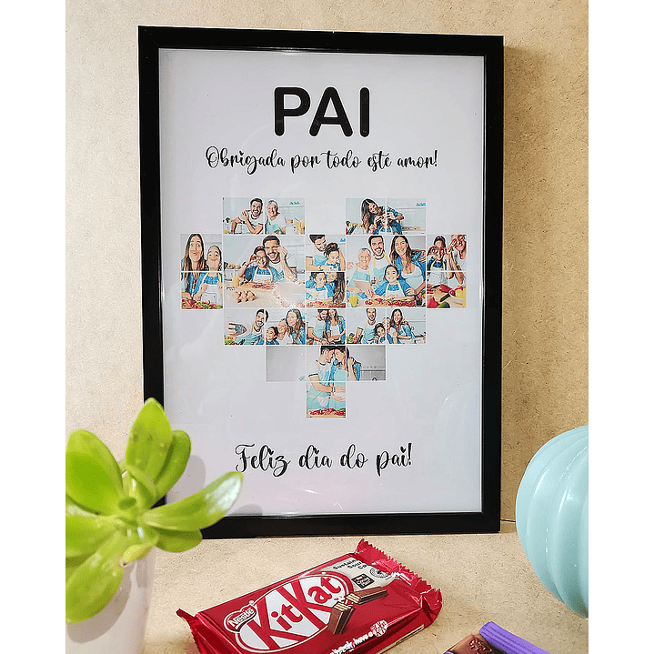 Quadro - Feliz dia do Pai! 1