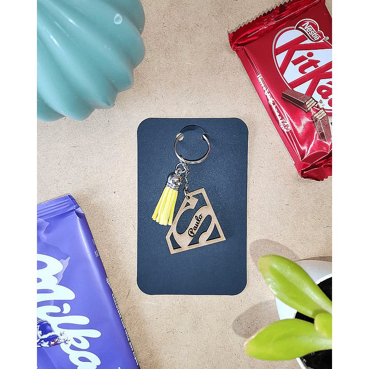 Porta-chaves - Super Pai 1