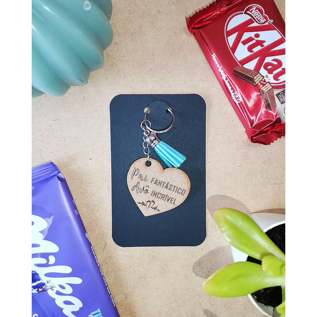 Porta-chaves - Pai e Avô 1